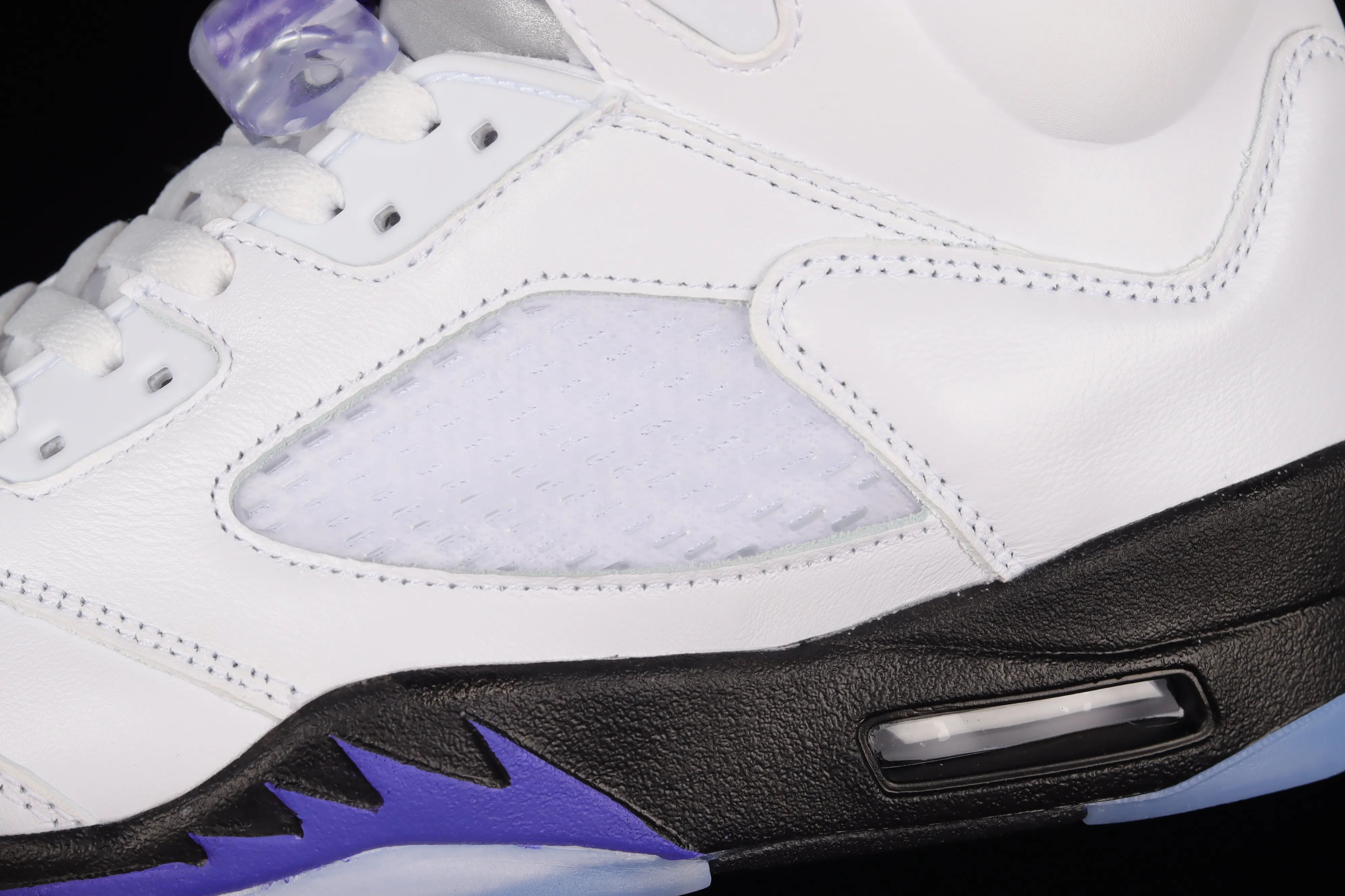 All categories Air Jordan Jordan series basketball shoes Air Jordan 5 J version Air Jordan 5 "Concord" AJ5 Joe 5 Concord white and purple DD0587-141